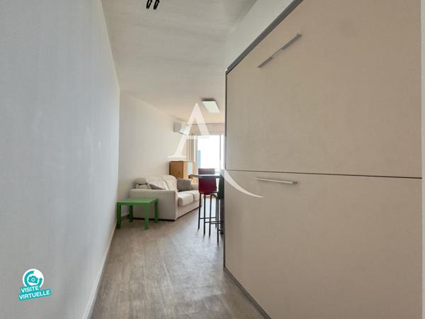 PALAVAS-LES-FLOTS - RIVE DROITE - STUDIO - 27 M2 - ASCENSEUR - TERRASSE - VUE MER.