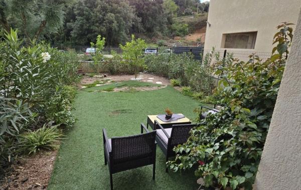 Vente Appartement P2 avec grand jardin et terrasse 20 m² Cauro   