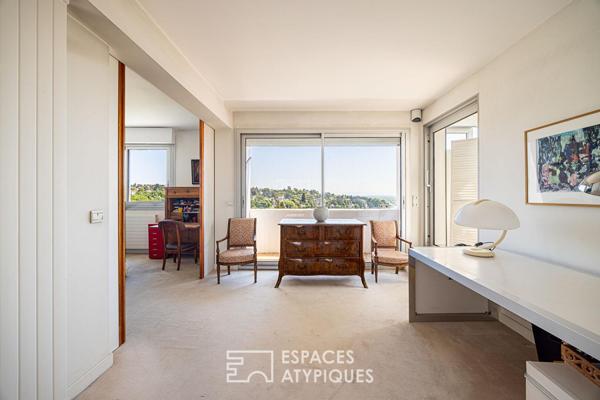 Dernier étage avec terrasse et vue exceptionnelle
