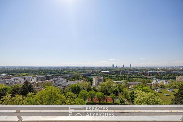 Dernier étage avec terrasse et vue exceptionnelle