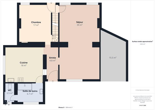 Maison 5 pièces - 128 m²