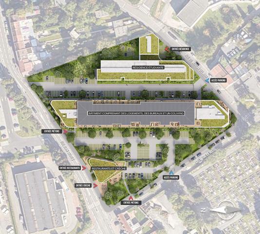 Dernier étage d’exception: lumineux T4 avec doubles terrasses et prestations premium aux portes de Lille