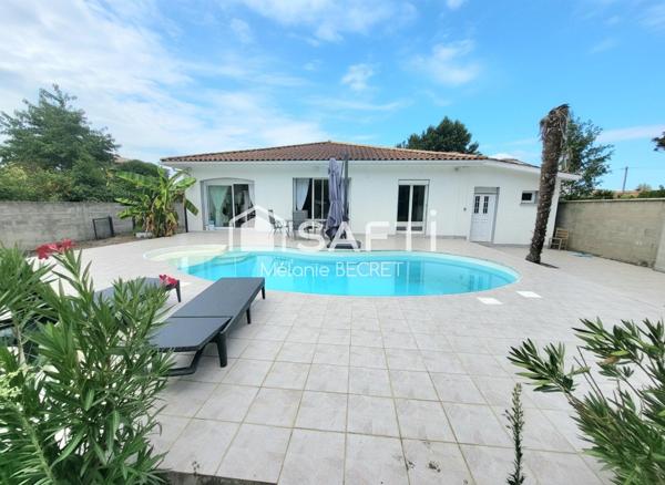 Maison 3 chambres avec un grand jardin et piscine à Marcheprime