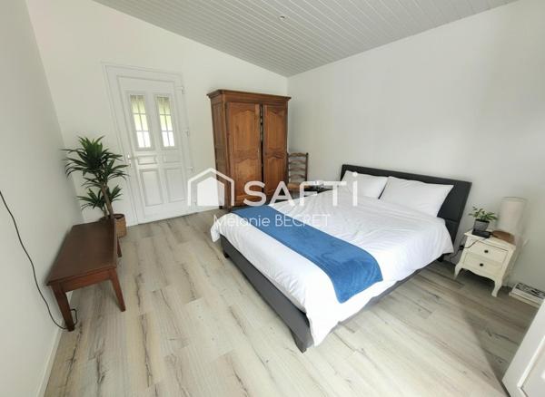 Maison 3 chambres avec un grand jardin et piscine à Marcheprime