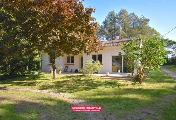 Maison T5, 4ch + studio , au coeur d'un parc arboré