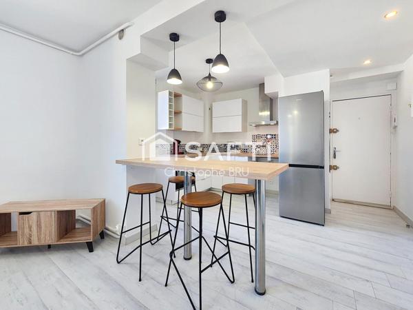 TOULOUSE 31500 – T3 DERNIER ÉTAGE ENTIÈREMENT RÉNOVÉ