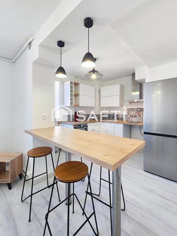 TOULOUSE 31500 – T3 DERNIER ÉTAGE ENTIÈREMENT RÉNOVÉ