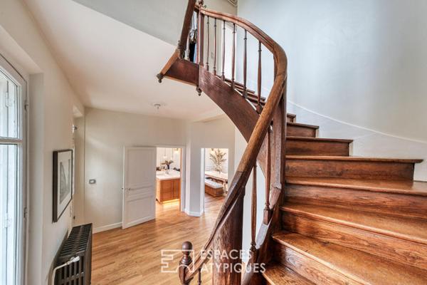 La meulière avec garage aménagé