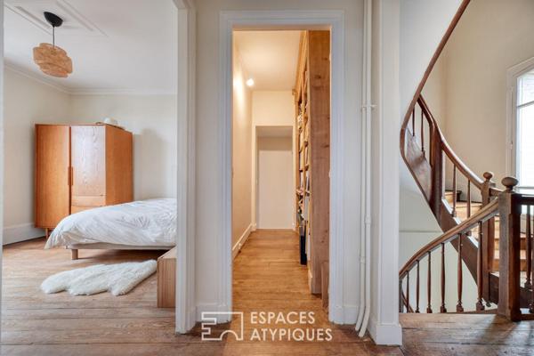 La meulière avec garage aménagé