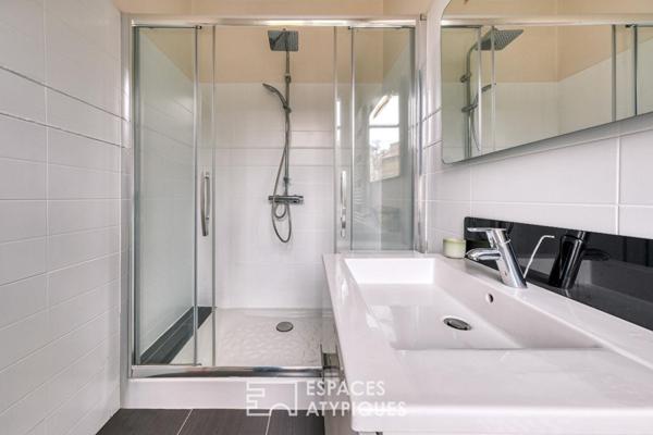 La meulière avec garage aménagé