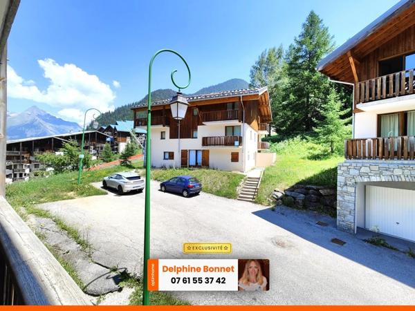 Bel appartement 2P/ T2 de 28 m2 avec grand balcon en pied de piste