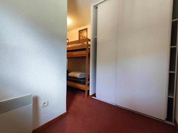 Bel appartement 2P/ T2 de 28 m2 avec grand balcon en pied de piste