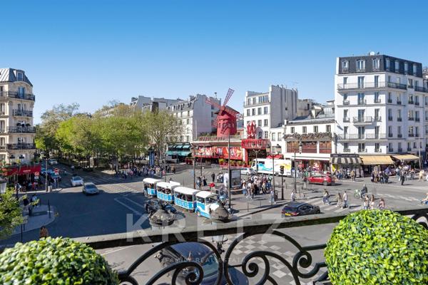 Appartement familial avec vue imprenable sur le Moulin Rouge