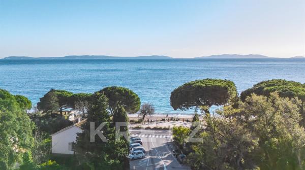 Penthouse vue mer et plage à pieds
