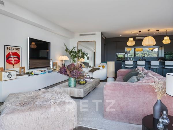 Penthouse vue mer et plage à pieds