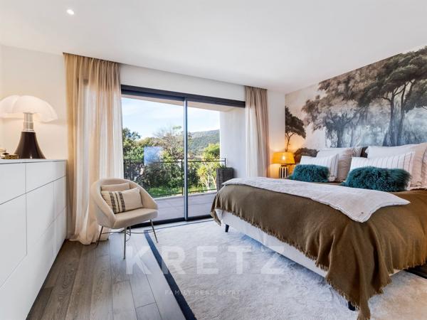 Penthouse vue mer et plage à pieds