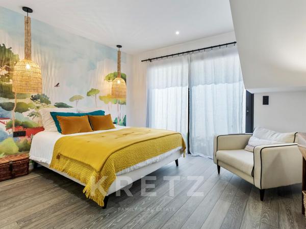 Penthouse vue mer et plage à pieds