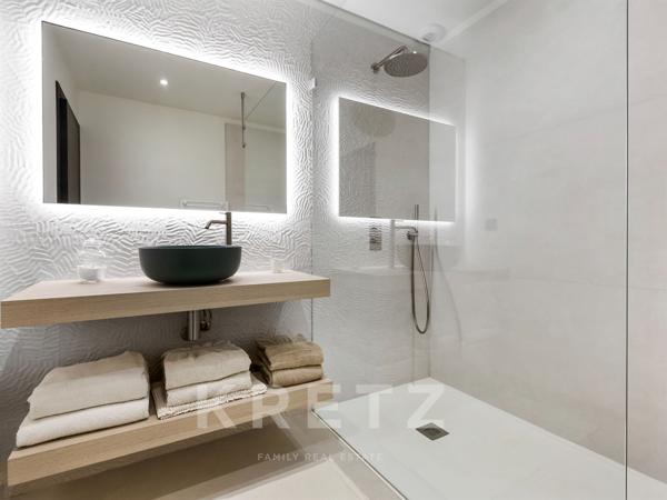 Penthouse vue mer et plage à pieds