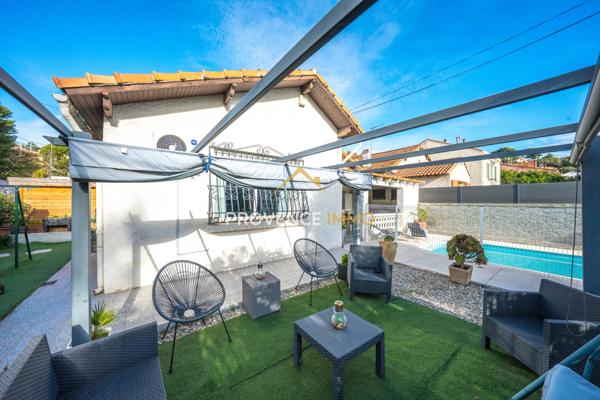 Marseille (13015) Maison T3 avec piscine - 78 m²