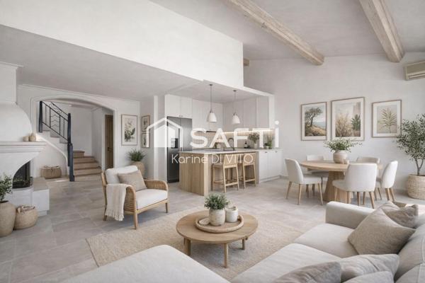 Vue splendide sur les golfs et la mer - 5 pièces 112 m2