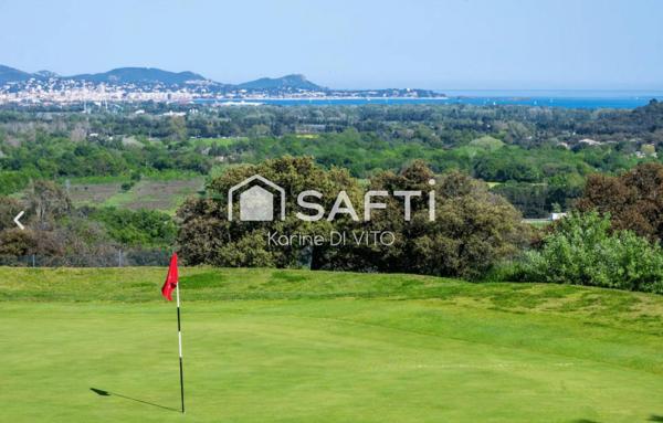 Vue splendide sur les golfs et la mer - 5 pièces 112 m2