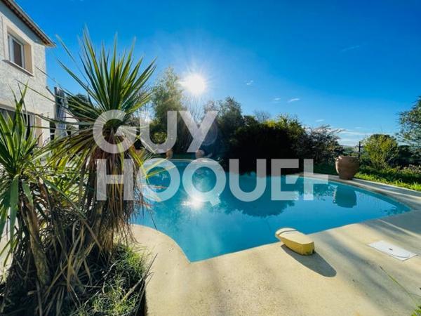 MAGNIFIQUE VILLA Montpellier 4 chambres sans vis a vis avec vue et piscine