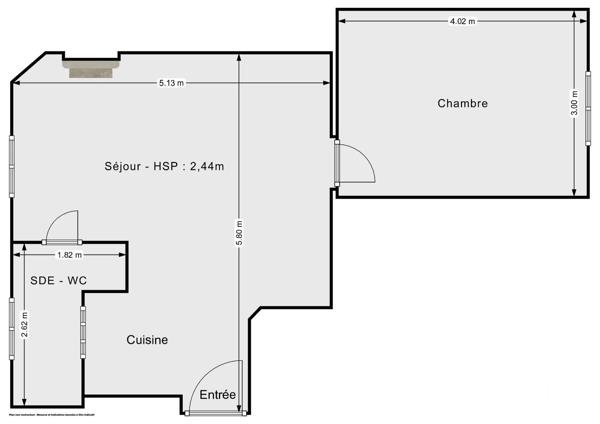 Appartement F2 à vendre  2 pièces - 40,15 m 2   PARIS  - 75012