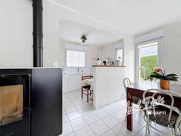 Maison de plain pied - 3 chambres - 91m2