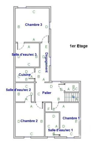 Maison à vendre  7 pièces - 240 m 2   COULOMBS  - 28