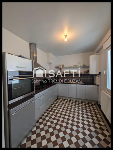 Duplex 85 m²-2 chambres et un bureau- Centre ville de St Brieuc