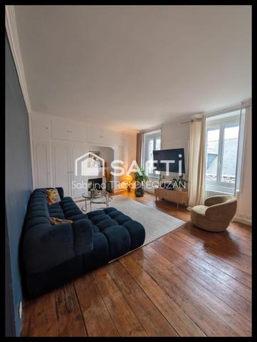 Duplex 85 m²-2 chambres et un bureau- Centre ville de St Brieuc