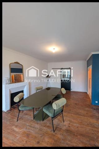 Duplex 85 m²-2 chambres et un bureau- Centre ville de St Brieuc
