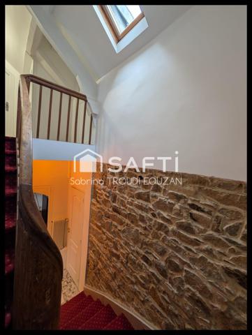 Duplex 85 m²-2 chambres et un bureau- Centre ville de St Brieuc