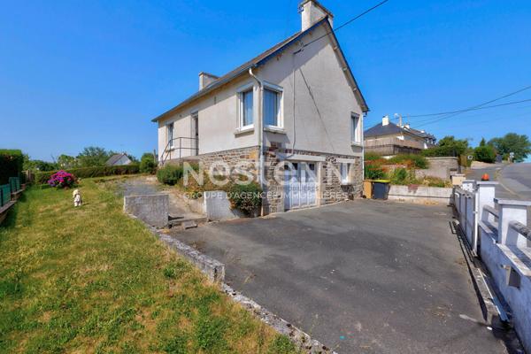 A VENDRE : maison 2 chambres avec sous-sol et grand terrain constructible à Lamballe