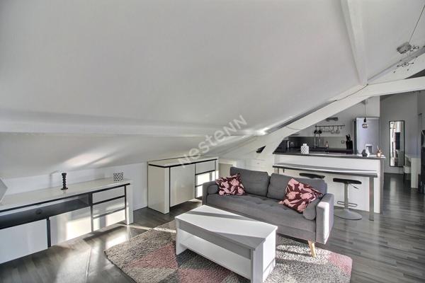2 pièces 57 m2 au sol et 31 m² au carrez
