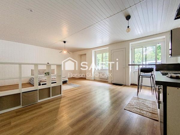 Appartement Type 1 de 40 m2, en extérieur de Quimper.