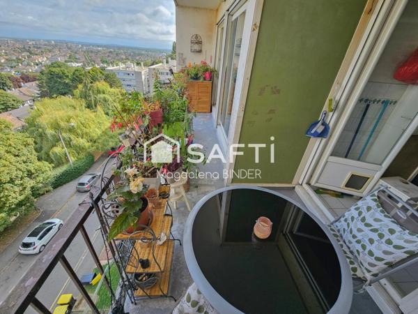 Avenue Générale Adeline, appartement T4 avec balcon et cave