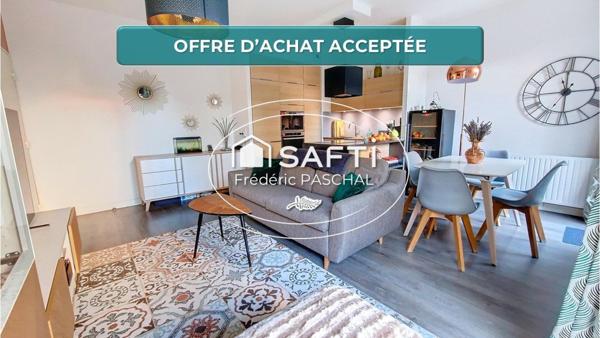 Appartement 3 pièces, 2 chambres - Terrasse + 2 Parkings