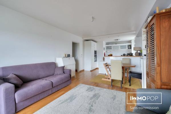 Appartement T3 de 64m2 avec balcon, parking et box à Noisy-le-Grand