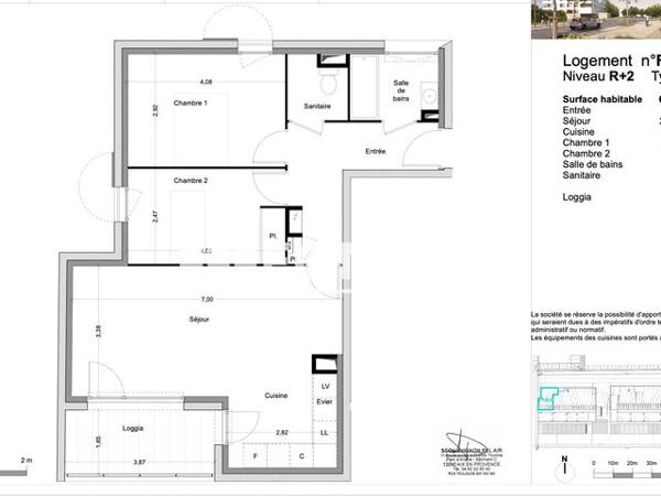 À vendre Appartement 3 pièces 64 m² - Avignon 84000