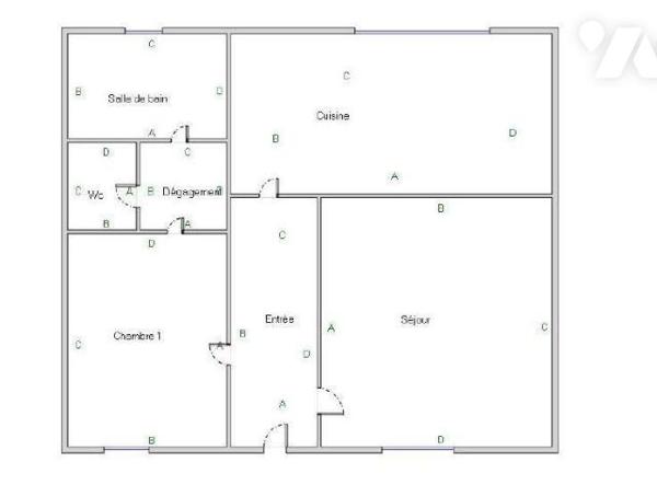 BLANQUEFORT
je vous propose cette maison  de 59 m² à rénover entièrement
DPE F.
Elle se comp...