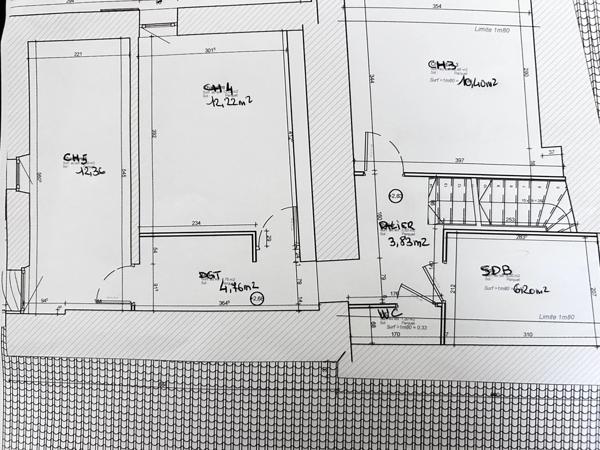 Maison 5 ch et une maison T2 indépendante