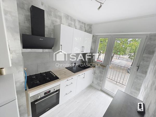 Appartement F3 avec garage, cave et balcon