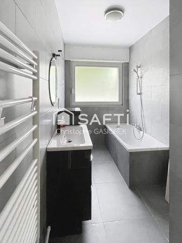 Appartement F3 avec garage, cave et balcon
