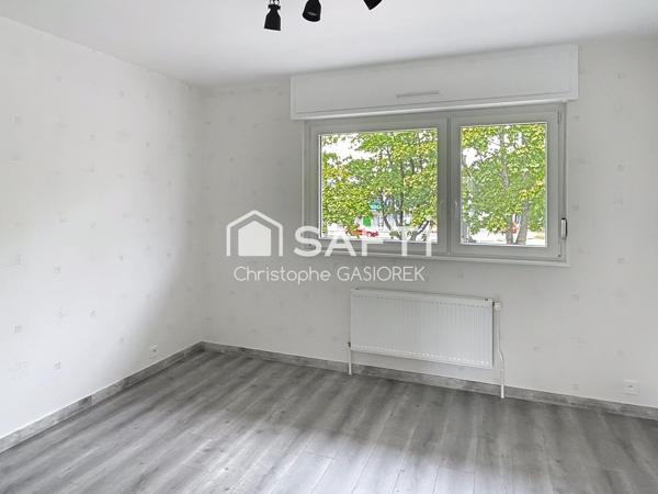 Appartement F3 avec garage, cave et balcon