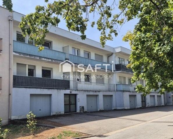 Appartement F3 avec garage, cave et balcon