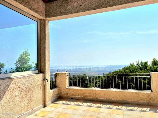 A vendre villa plain pied - Vue mer - 2 appartements indépendants - Borgo - Haute Corse (2b)