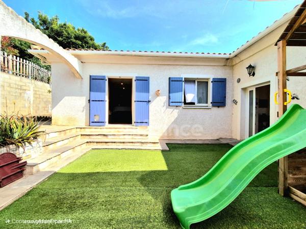 A vendre villa plain pied - Vue mer - 2 appartements indépendants - Borgo - Haute Corse (2b)