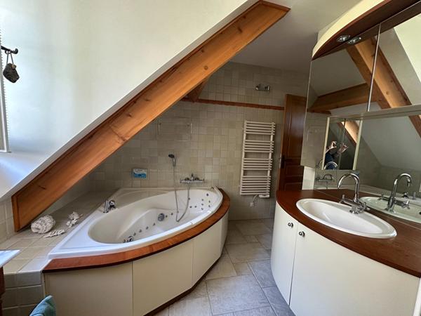 PALLUAU SUR INDRE - Maison restaurée - 190 m²  - 7 pièces - terrain avec piscine - garage