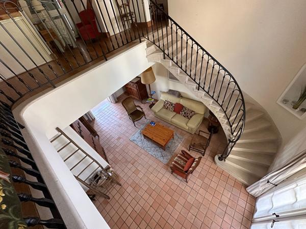 PALLUAU SUR INDRE - Maison restaurée - 190 m²  - 7 pièces - terrain avec piscine - garage